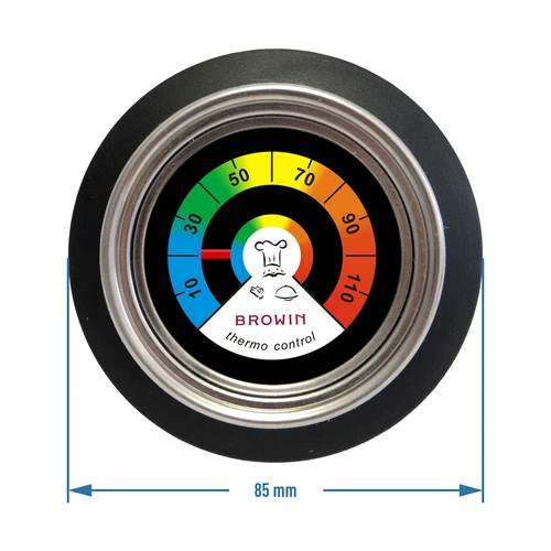 Teploměr-držák na pokličku (0°C do +120°C) Ø8,5cm - 3