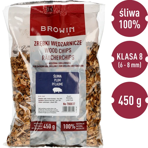Udicí/grilovací štěpky, švestka, 450 g, tř. 8 - 3