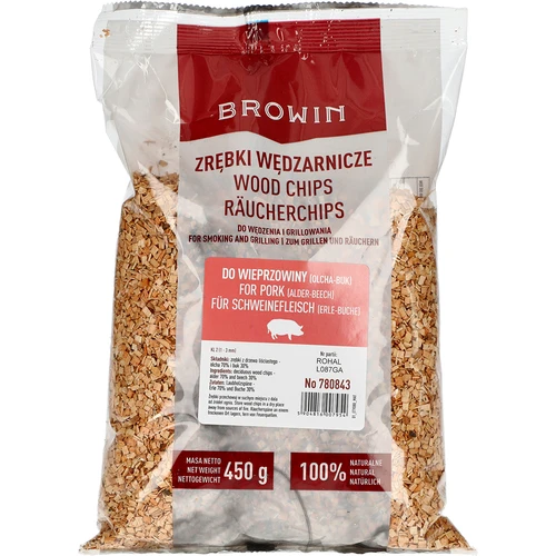 Udicí štěpky (70 % olše + 30 % buk) třída 2, 450 g × 5 - 2