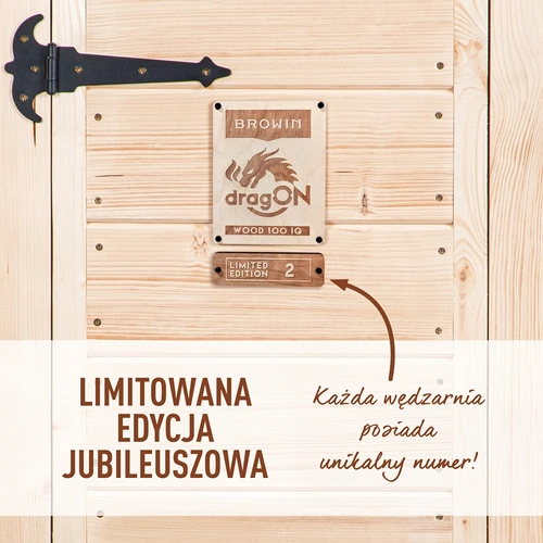 Udírna s Wi‑Fi, 200 L – dragON WOOD 100IQ s elektrickým topným modulem a řídicí jednotkou - 4