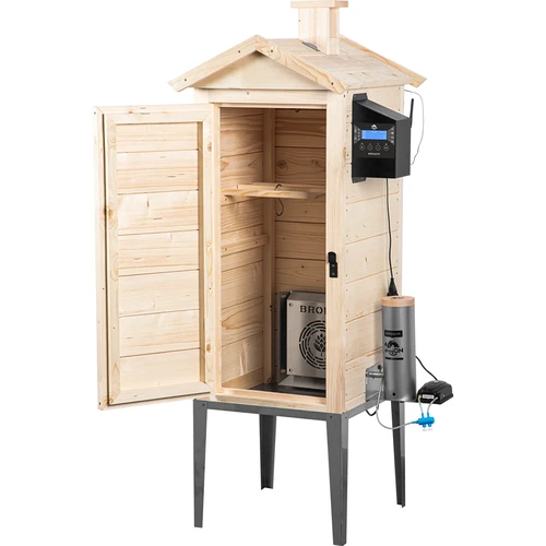 Udírna s Wi‑Fi, 200 L – dragON WOOD 100IQ s elektrickým topným modulem a řídicí jednotkou - 2