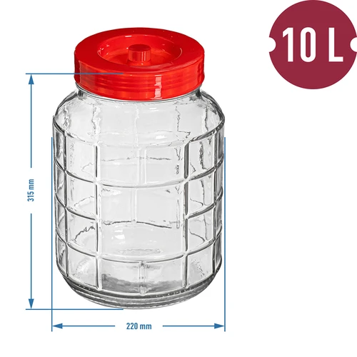 Univerzální sklenice 10 L - 7
