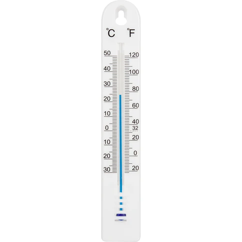 Univerzální teploměr (-30 až +50°C), 17 cm, bílý