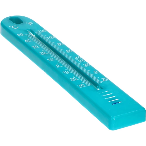 Univerzální teploměr (-30 až +50°C), 17 cm, modrý - 3