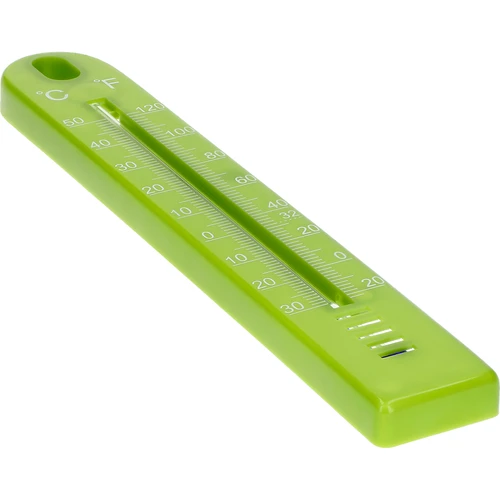 Univerzální teploměr (-30 až +50°C), 17 cm, zelený - 3