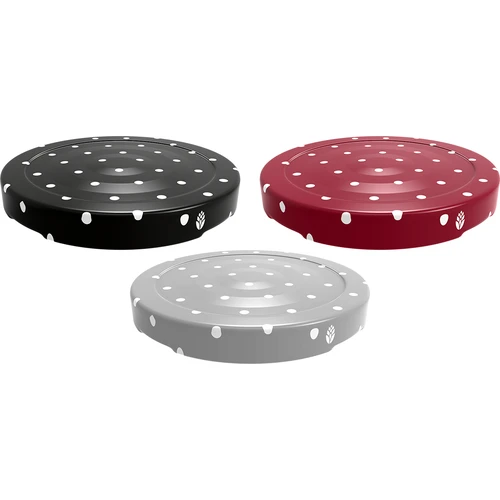 Uzávěr fi 43 mm puntíky mix - 10 ks - 2