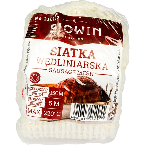 Uzenářská síťka o rozměrech 15 cm x 5 m, s tepelnou odolností do 220°C - 3