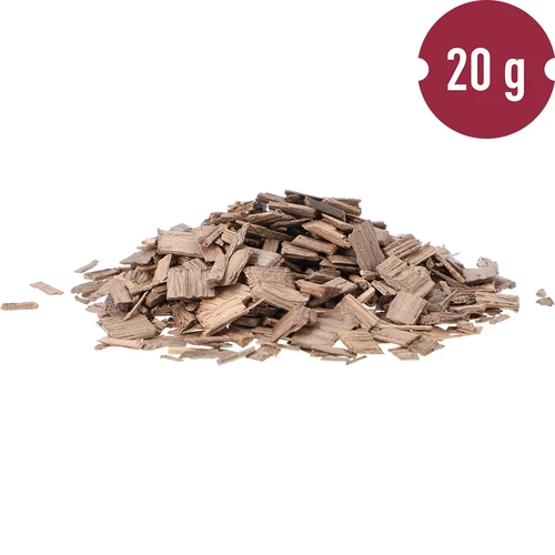 Vanilkové dubové vločky, silně opékané, 20g - 4