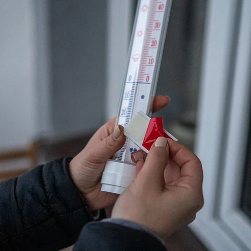 Venkovní teploměr (-50°C do +50°C) 23cm mix, česká výroba - 4