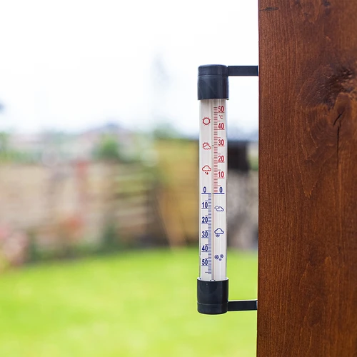 Venkovní teploměr antracitový (-60°C do +50°C) 23cm - 2