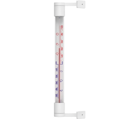 Venkovní teploměr bílý (-50°C do +50°C) 22cm