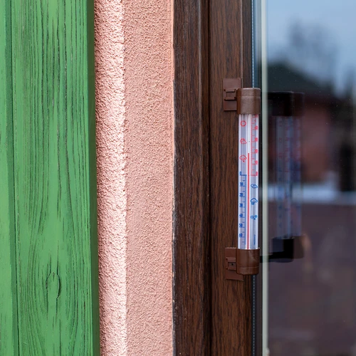 Venkovní teploměr s transparentní stupnicí (-70°C do +50°C) 23cm mix - 7