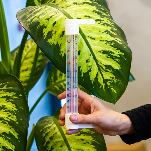 Venkovní teploměr s transparentní stupnicí (-70°C do +50°C) 23cm mix - 3