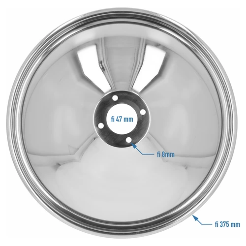 Víko Convex 30 L pro ocelovou nádobu - 4