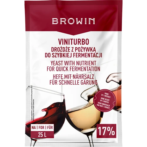 ViniTurbo - kvasnice pro rychlou fermentaci, 20 g