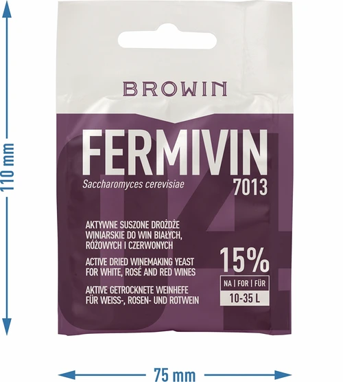 Vinné kvasnice Fermivin 7013, 7 g - 3