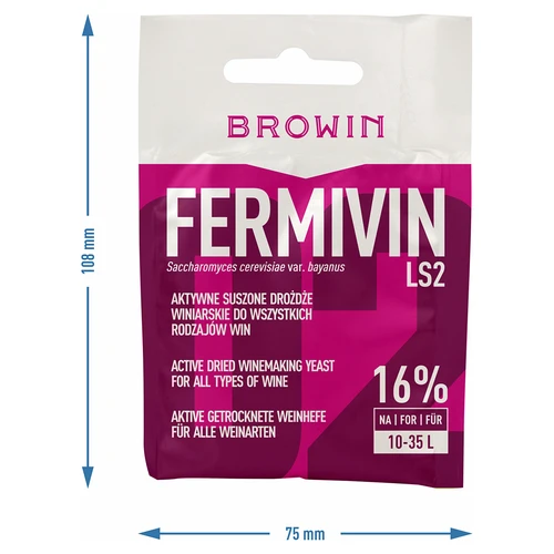 Vinné kvasnice Fermivin LS2, 7 g - 3