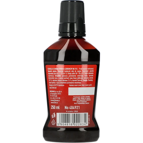 VLEYTO Třešeň & Střemcha – chuťová esence s přírodními aromaty, 250 ml - 2