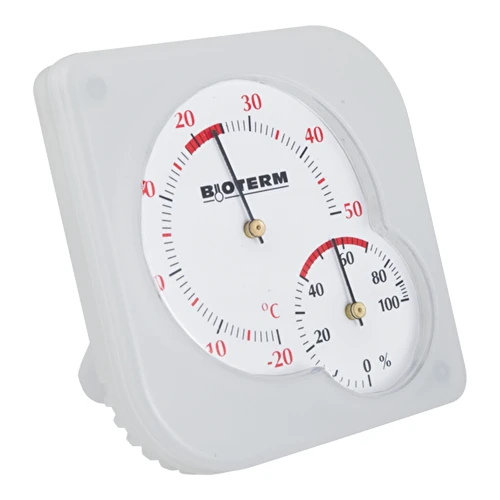 Vnitřní bimetalový teploměr s vlhkoměrem (-20 až +50°C) mix - 2