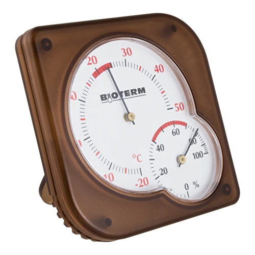 Vnitřní bimetalový teploměr s vlhkoměrem (-20 až +50°C) mix - 3