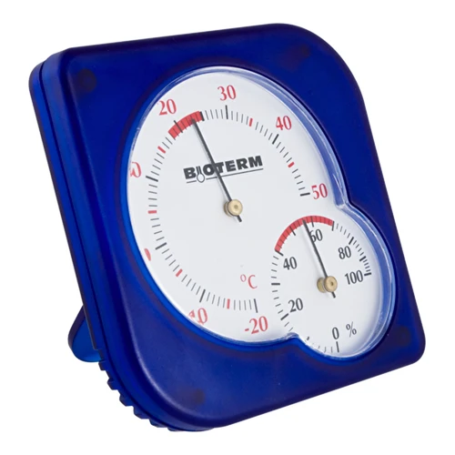 Vnitřní bimetalový teploměr s vlhkoměrem (-20 až +50°C) mix - 4