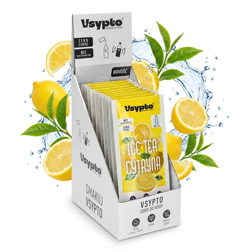 Vsypto Ice Tea Citron – balení 15×9 g  - 1 