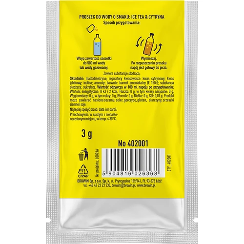 Vsypto Ice Tea Citron - sada 15×3 g - 6