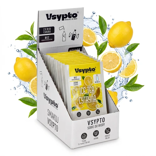 Vsypto Ice Tea Citron - sada 15×3 g