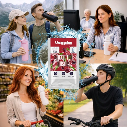 VSYPTO s příchutí Green Tea Višeň, 3 g - 8