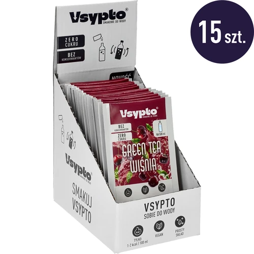 VSYPTO s příchutí Green Tea Višeň, 3 g - 10