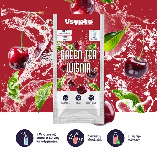 VSYPTO s příchutí Green Tea Višeň, 9 g - 6