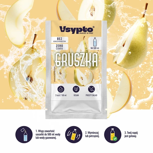 VSYPTO s příchutí hrušky, 3 g - 6