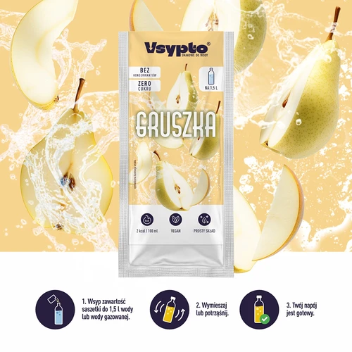 VSYPTO s příchutí hrušky, 9 g - 6