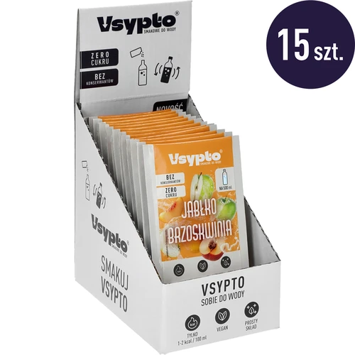 VSYPTO s příchutí jablko a broskev, 3 g - 10