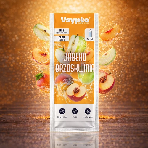Vsypto s příchutí jablko-broskev, 9 g - 5