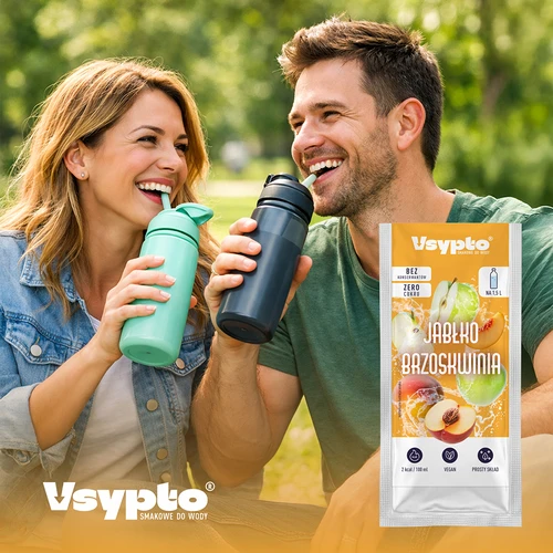 Vsypto s příchutí jablko-broskev, 9 g - 7
