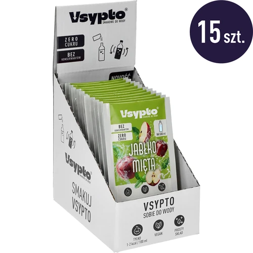 VSYPTO s příchutí Jablko Máta, 3 g - 10