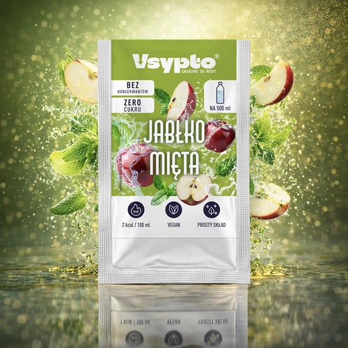 VSYPTO s příchutí Jablko Máta, 3 g - 5