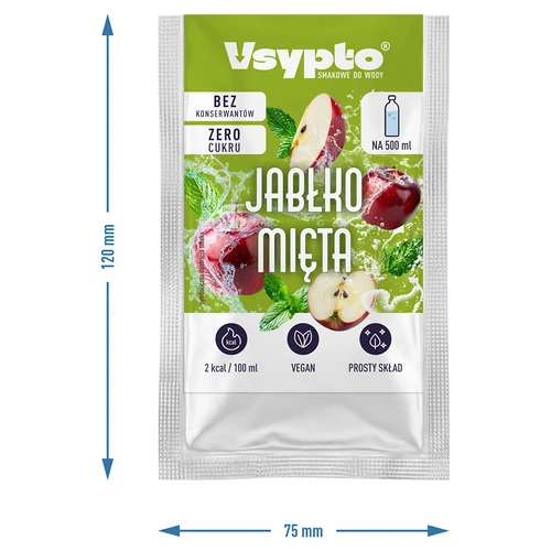 VSYPTO s příchutí Jablko Máta, 3 g - 4
