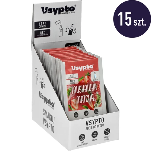 VSYPTO s příchutí Jahoda Matcha, 3 g - 10