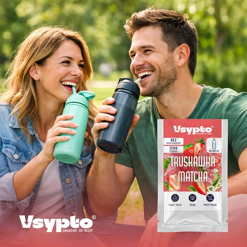 VSYPTO s příchutí Jahoda Matcha, 3 g - 7
