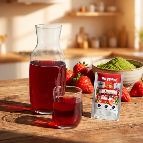 VSYPTO s příchutí Jahoda Matcha, 3 g - 9