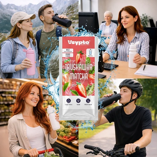 VSYPTO s příchutí Jahoda Matcha, 9 g - 8