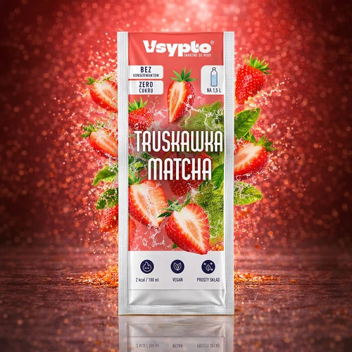 VSYPTO s příchutí Jahoda Matcha, 9 g - 5