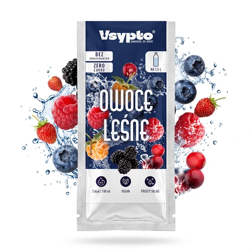 VSYPTO s příchutí lesního ovoce, 9 g