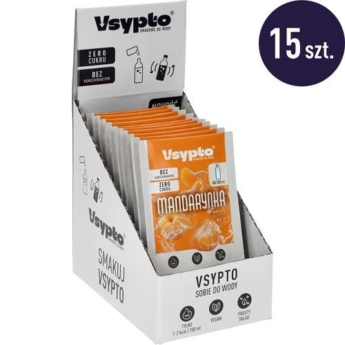 VSYPTO s příchutí mandarinky, 3 g - 10