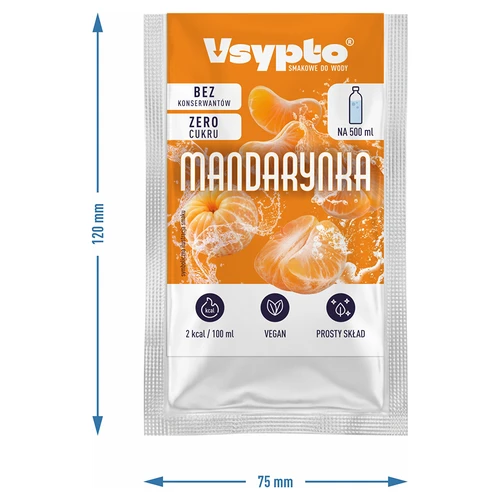VSYPTO s příchutí mandarinky, 3 g - 4