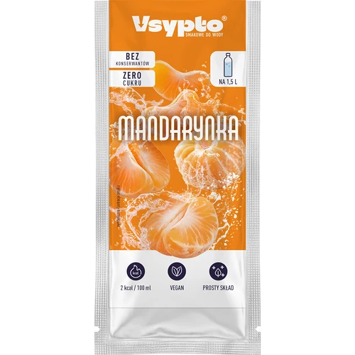 Vsypto s příchutí mandarinky, 9 g - 2