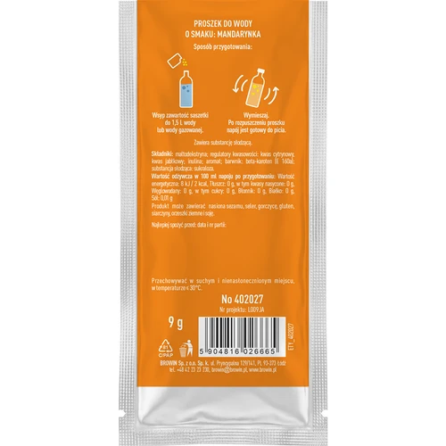 Vsypto s příchutí mandarinky, 9 g - 3
