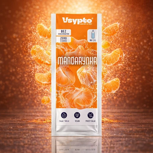 Vsypto s příchutí mandarinky, 9 g - 5